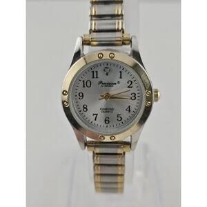 Ladies Precision by Gruen Diamond Quartz GP423L Watch New Battery Runs